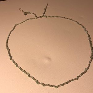 Lucky Brand Thread & Chain Necklace